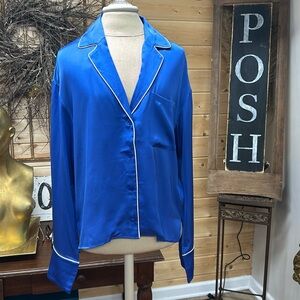 NWT Equipment Shalom Pajama Shirt